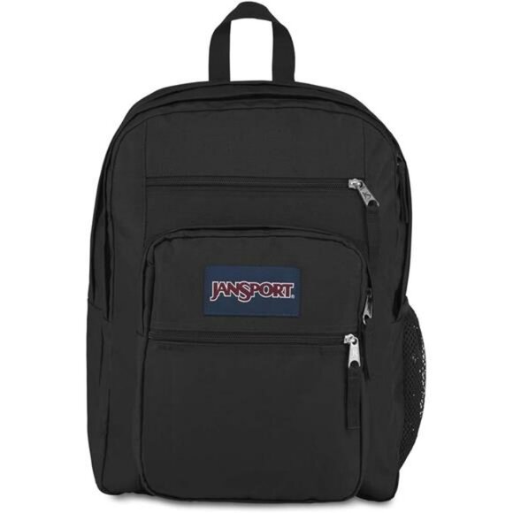 Black Laptop Backpack 15 Inch Computer Bag School Work Travel Bookbag with Pocke - Picture 1 of 7